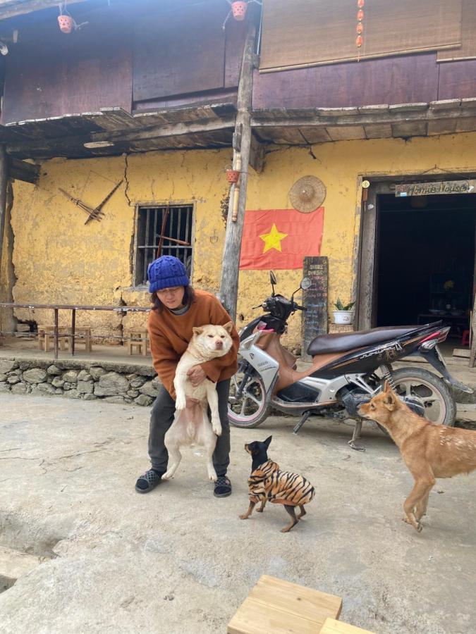 Homie House Thien Huong - Traditional Home Dong Van  Buitenkant foto