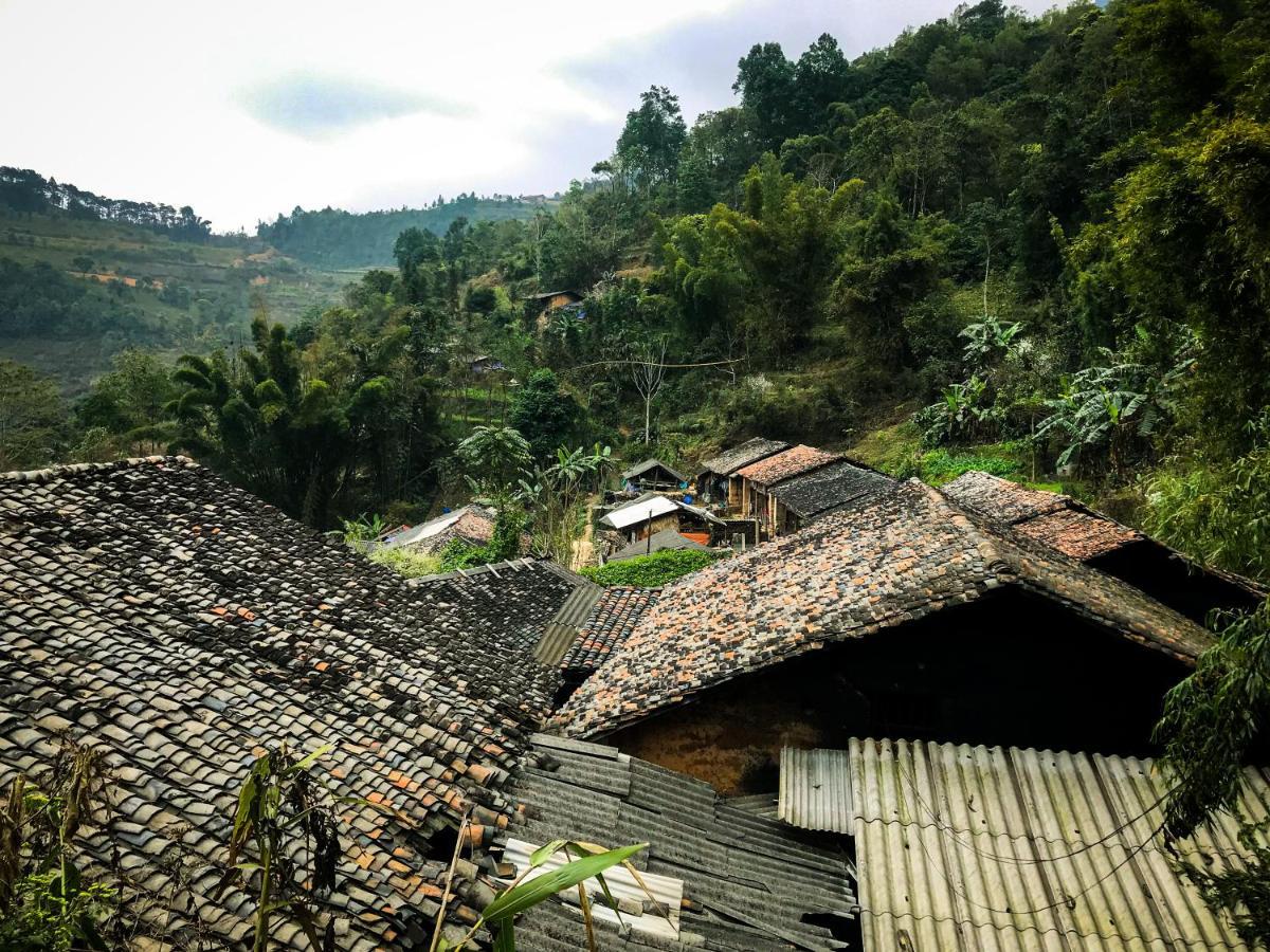 Homie House Thien Huong - Traditional Home Dong Van  Buitenkant foto