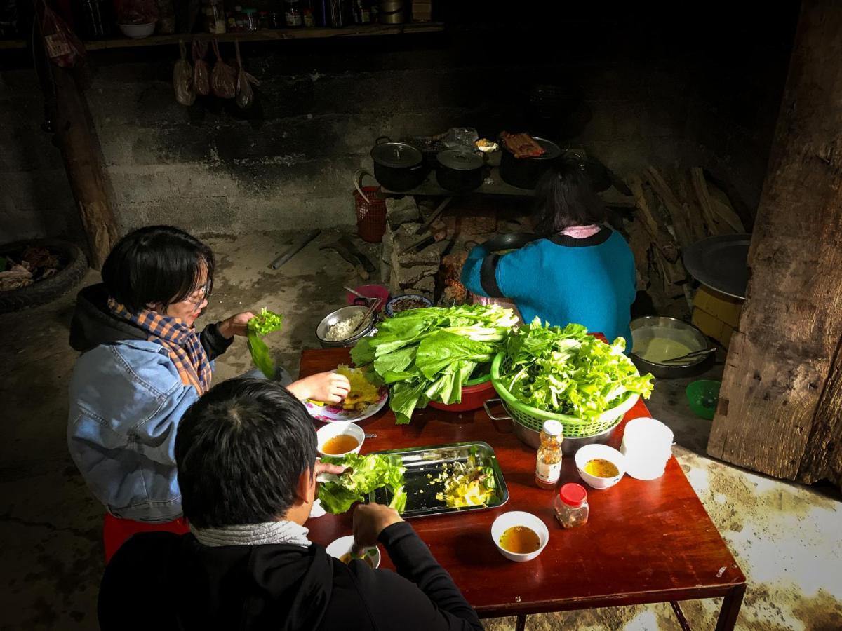 Homie House Thien Huong - Traditional Home Dong Van  Buitenkant foto